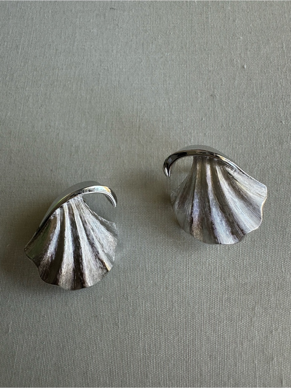 Trifari Clip On Earrings